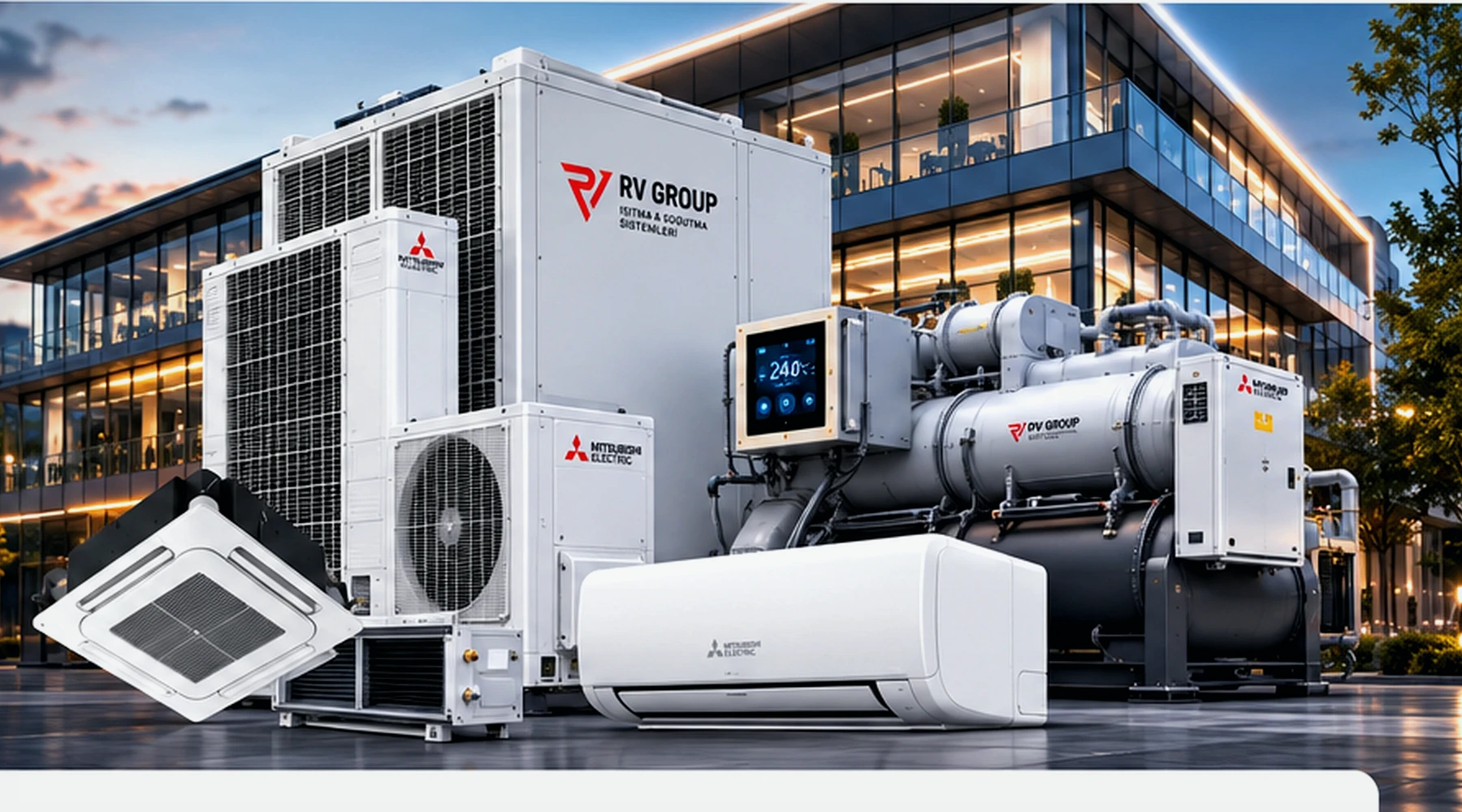 VRF ve VRV sistemleri proje, montaj ve teknik servis
